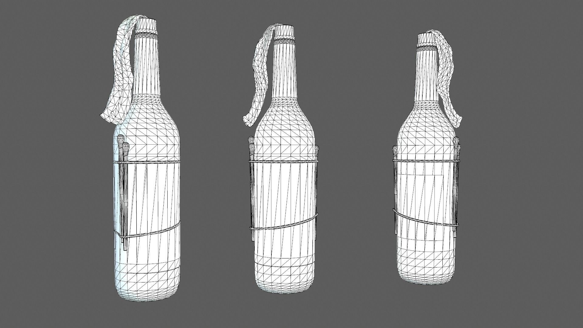 Explosive Devices Low-poly 3D model_35