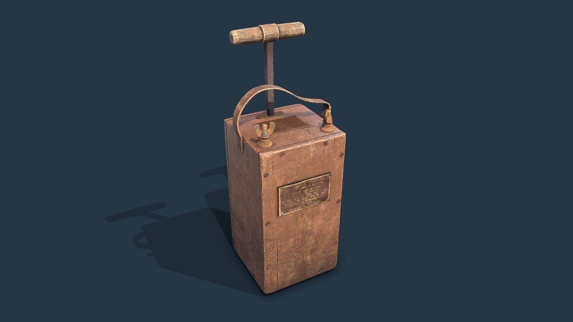 Explosive Devices Low-poly 3D model_18
