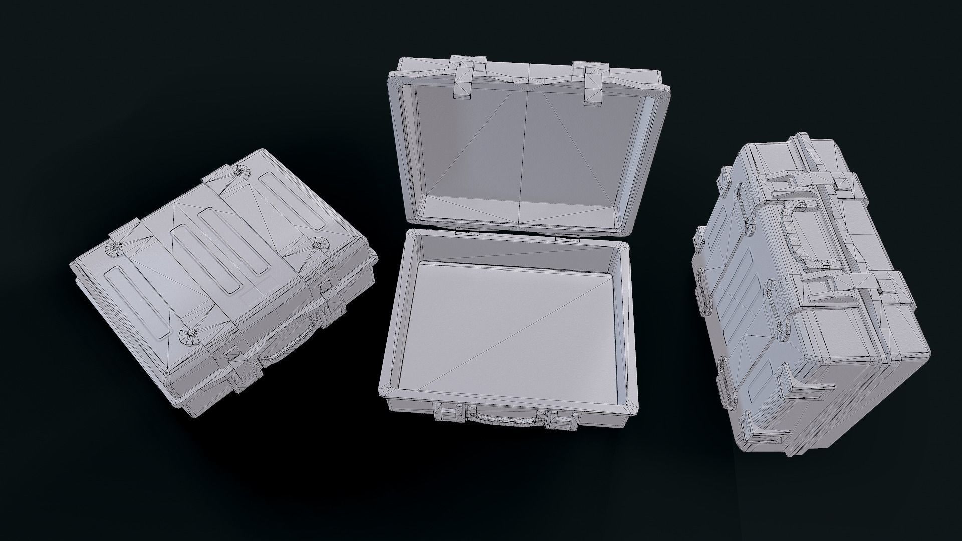 Explosive Devices Low-poly 3D model_32