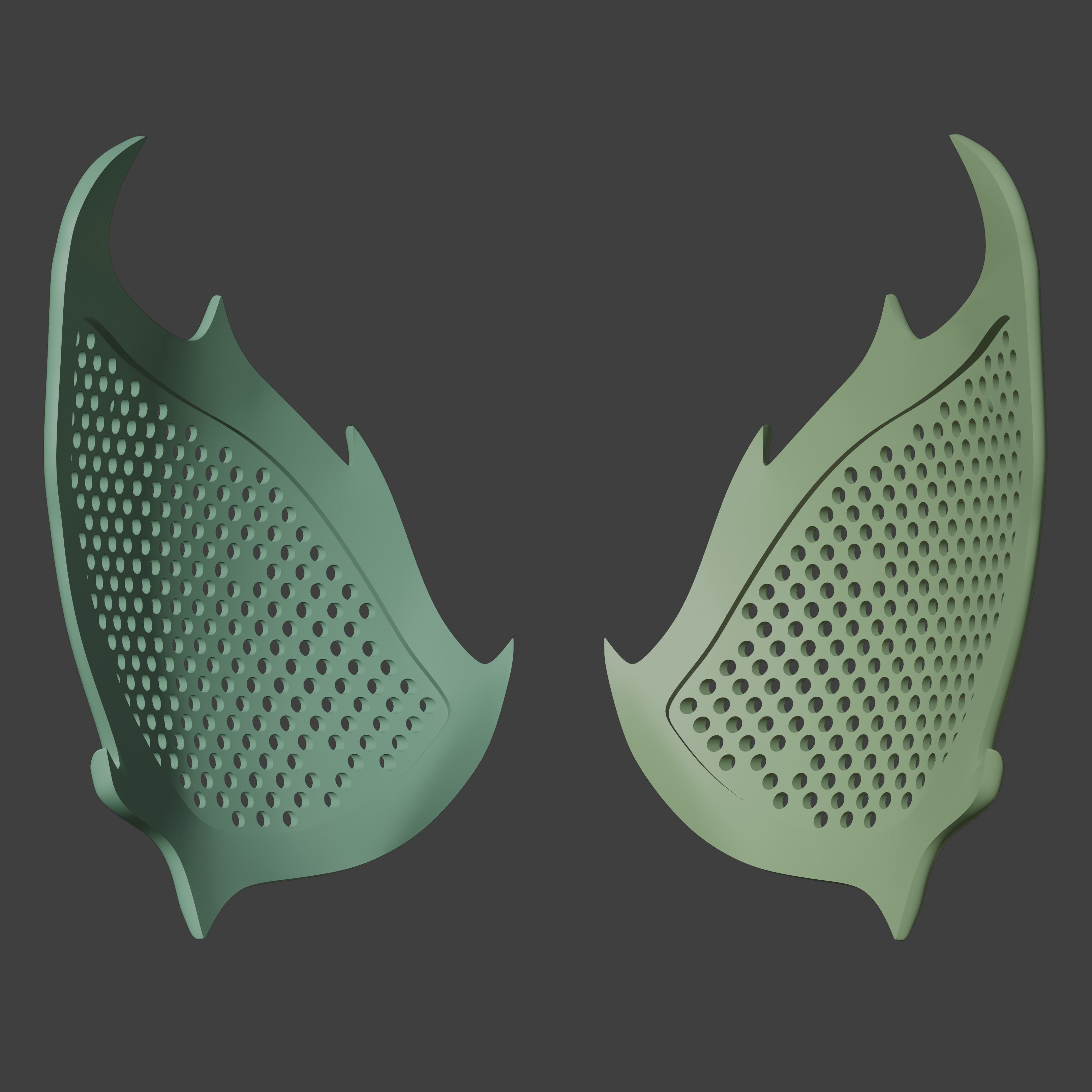 Spider-Man Symbiote inspired Faceshell 3D print model_8