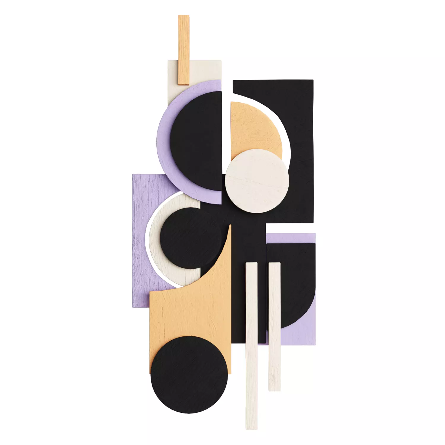 Wall sculpture 6  3D model_0