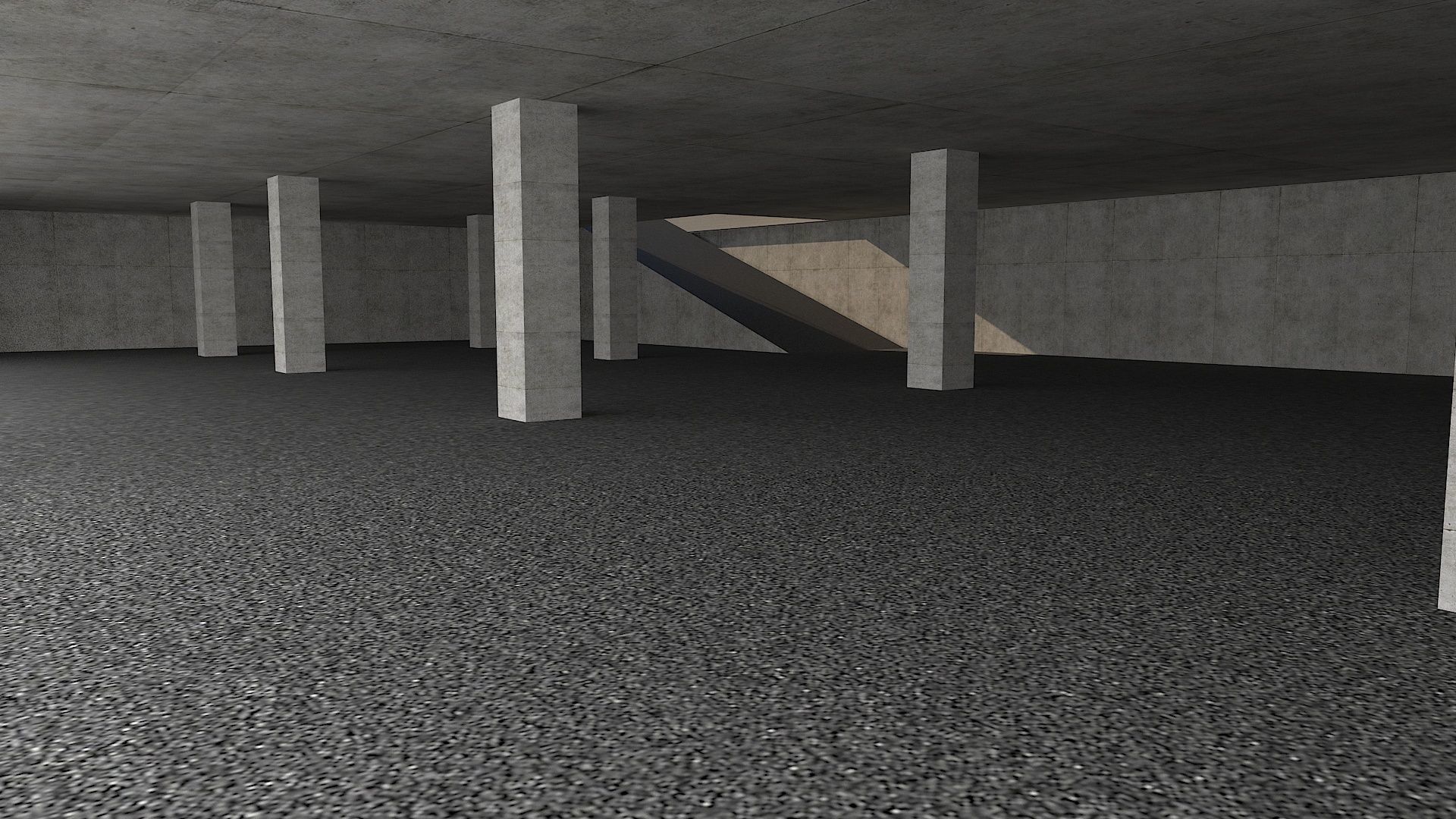 Skyscraper building archive Low-poly 3D model_12