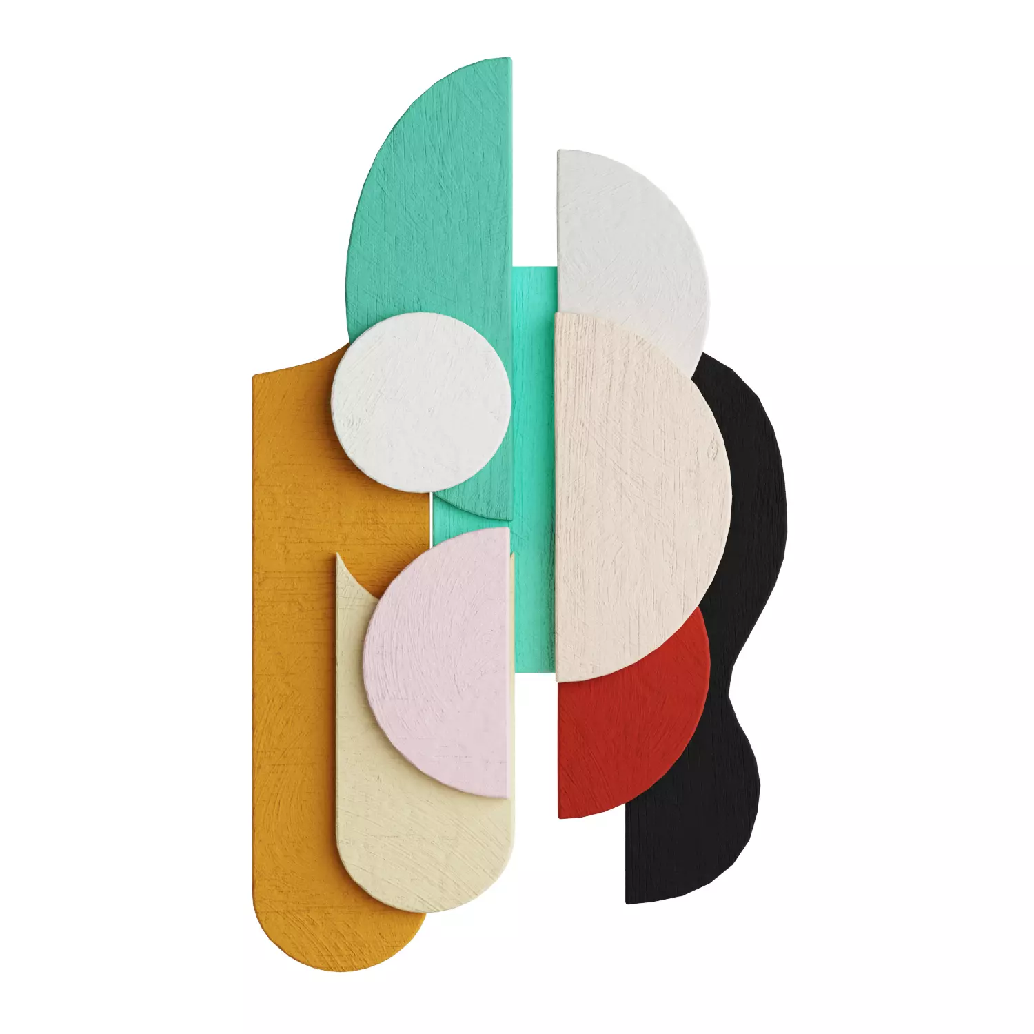 Wall sculpture 9 3D model_0