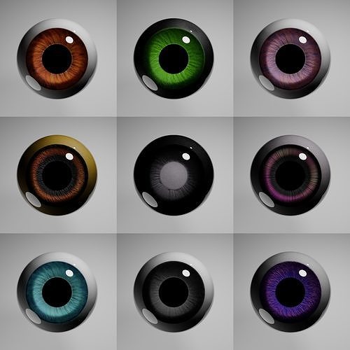 Custom Eyes 3D print model