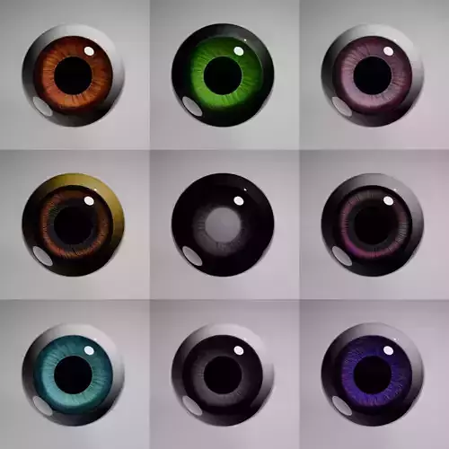 Custom Eyes 3D print model