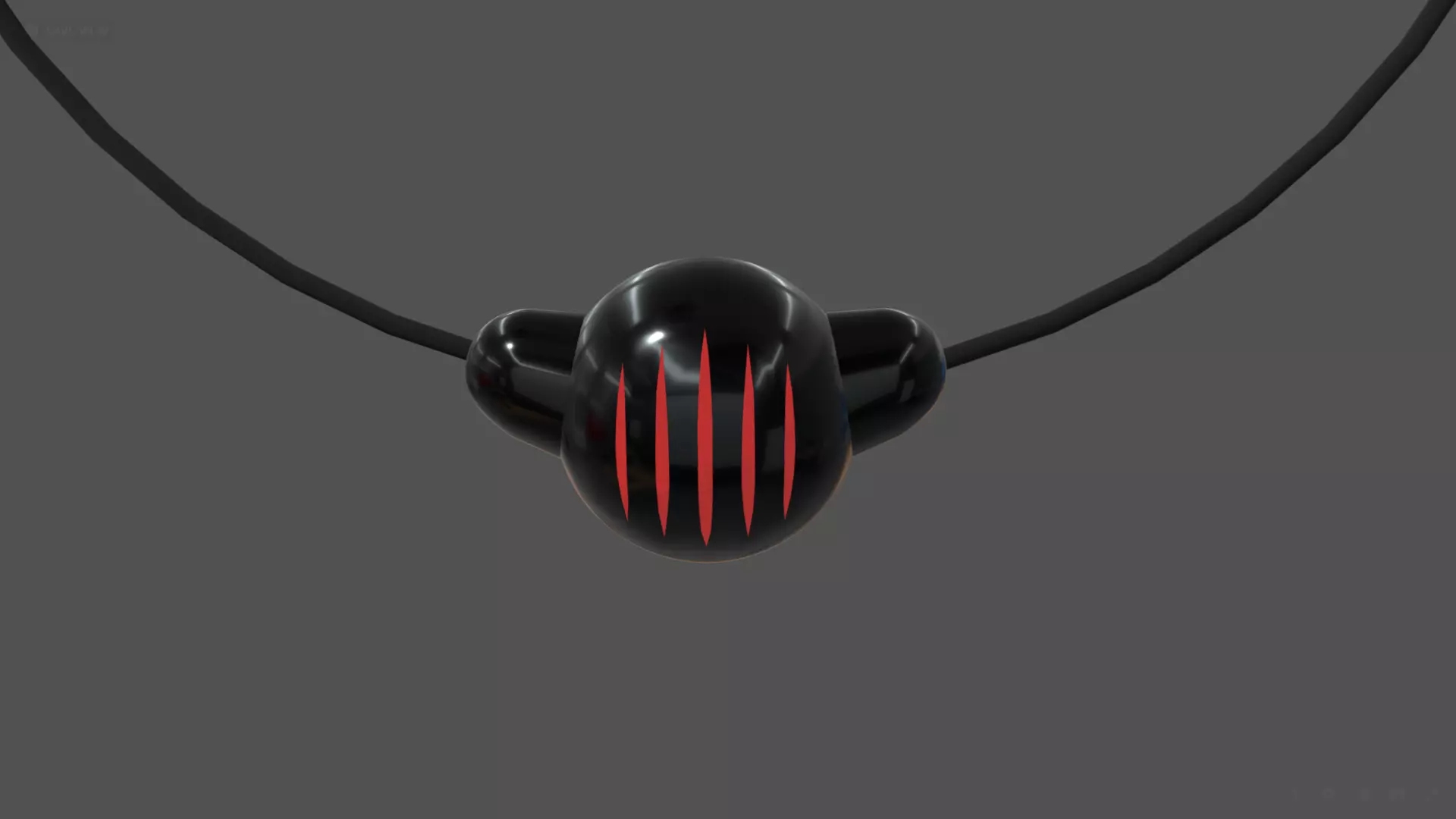 Miraculous Ladybug - Dragon Choker 3D print model_0