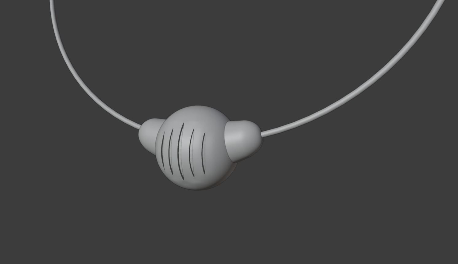 Miraculous Ladybug - Dragon Choker 3D print model_4