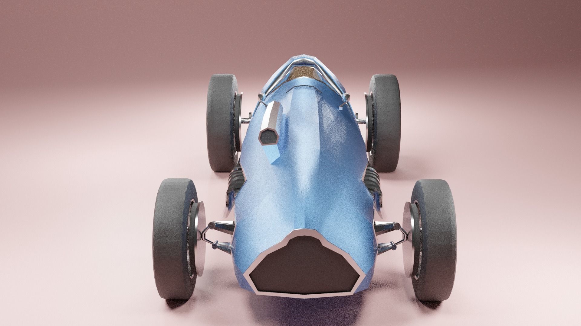 Formula One Talbot Lago T26C 3D model_2