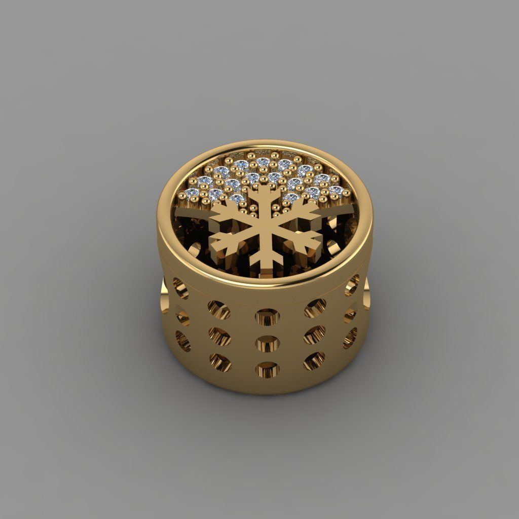 Pandora - Charm 3D print model_5