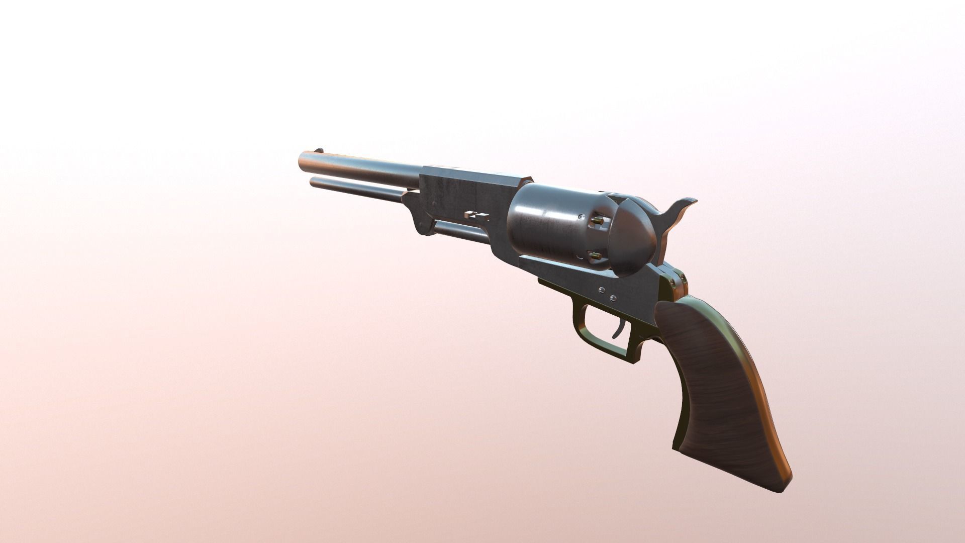Colt walker 1847 3D model_5