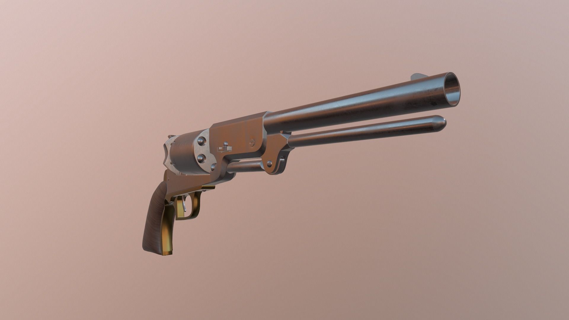 Colt walker 1847 3D model_10