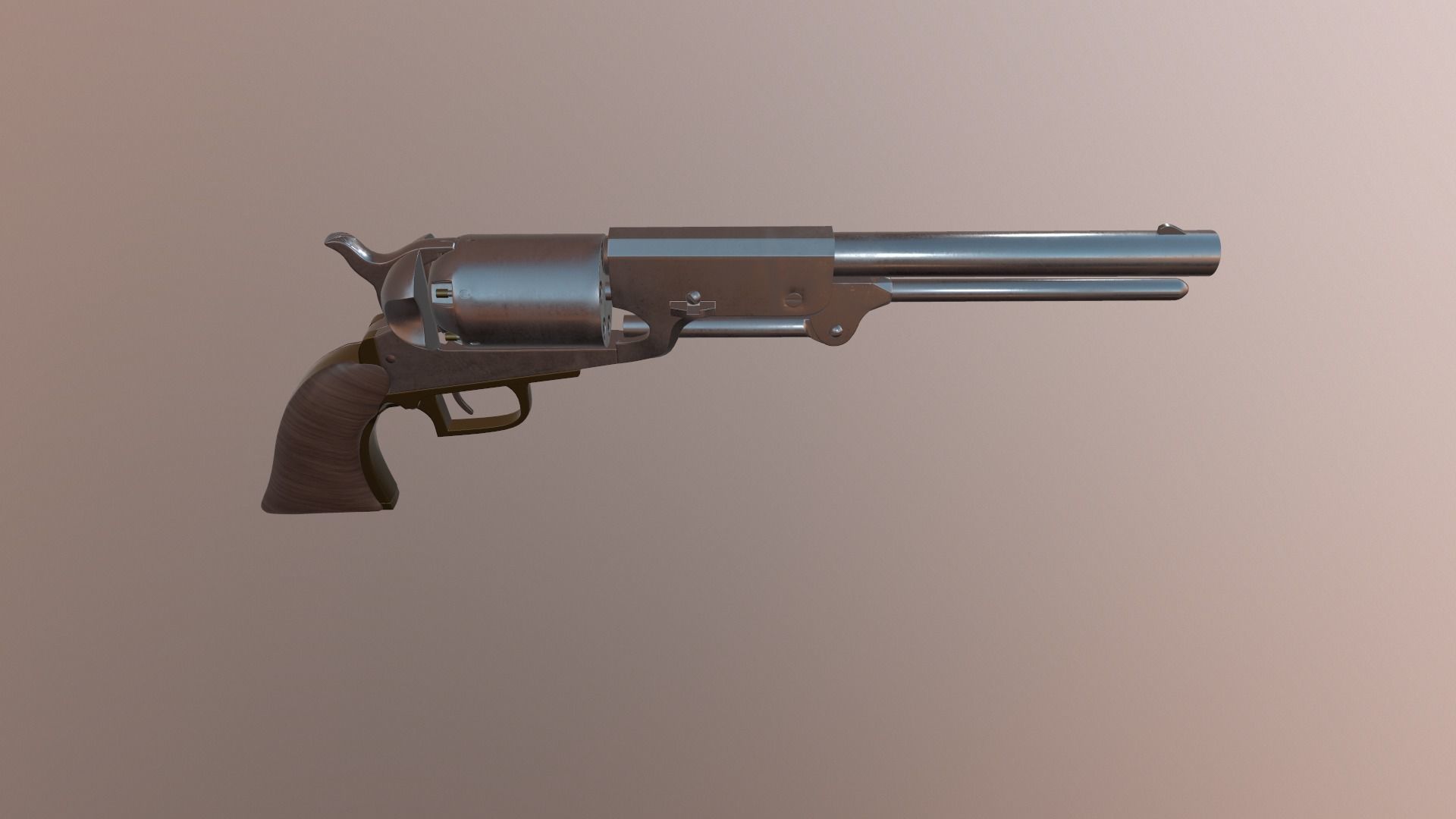 Colt walker 1847 3D model_9