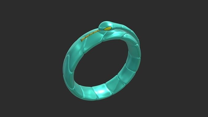 Miraculous Ladybug - Snake Bracelet 3D print model