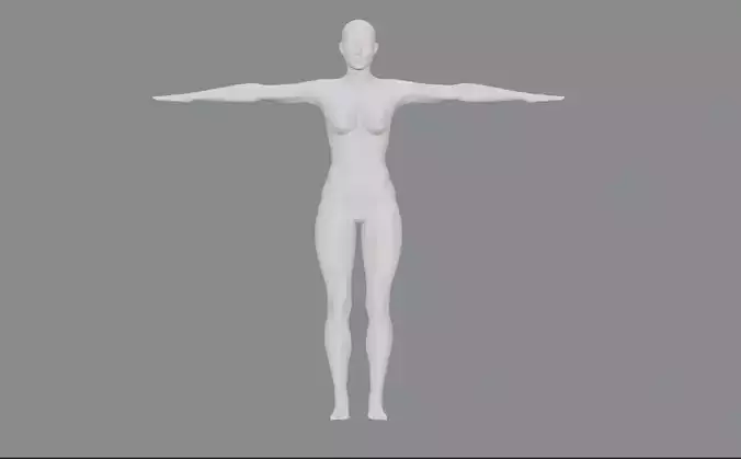 Female Body 3D model