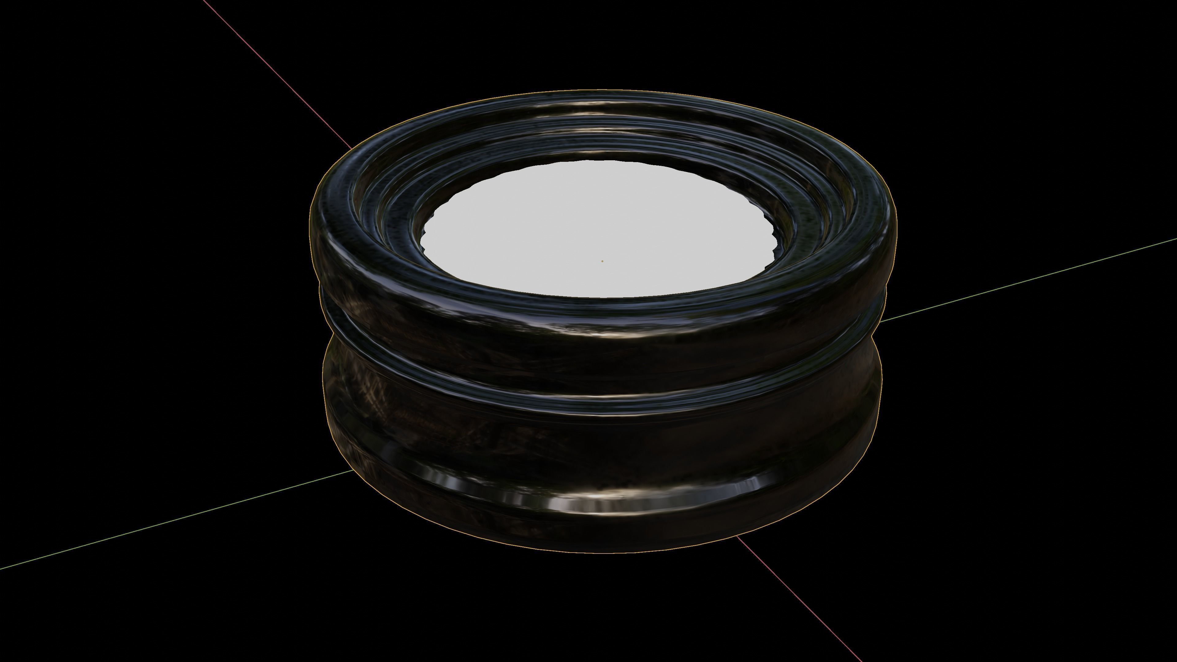 Small Circular Ceiling led light high quality Lume 3D model_2