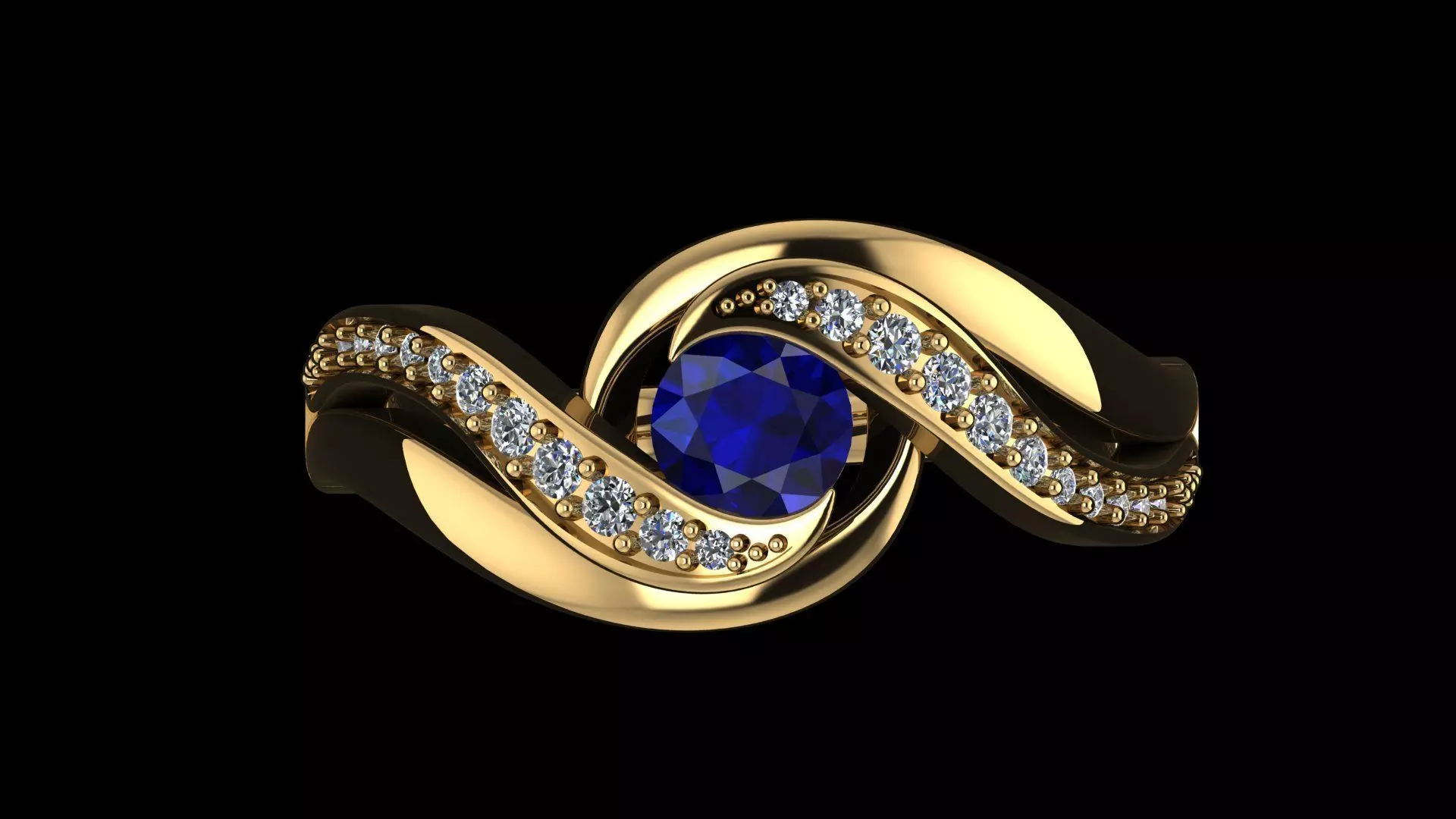 DIAMOND RING Free 3D print model_0