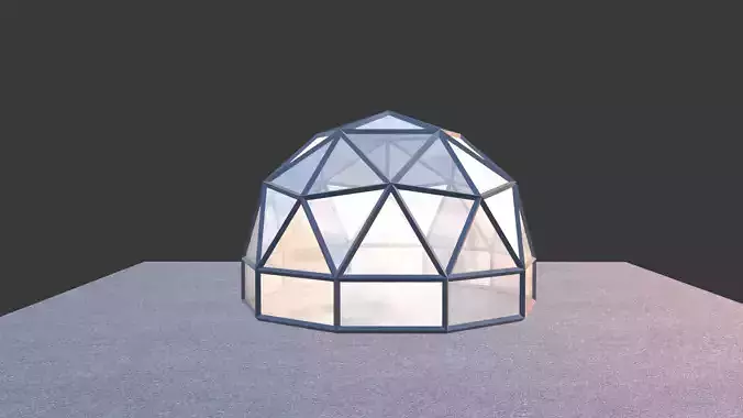 Dome Building 3D model