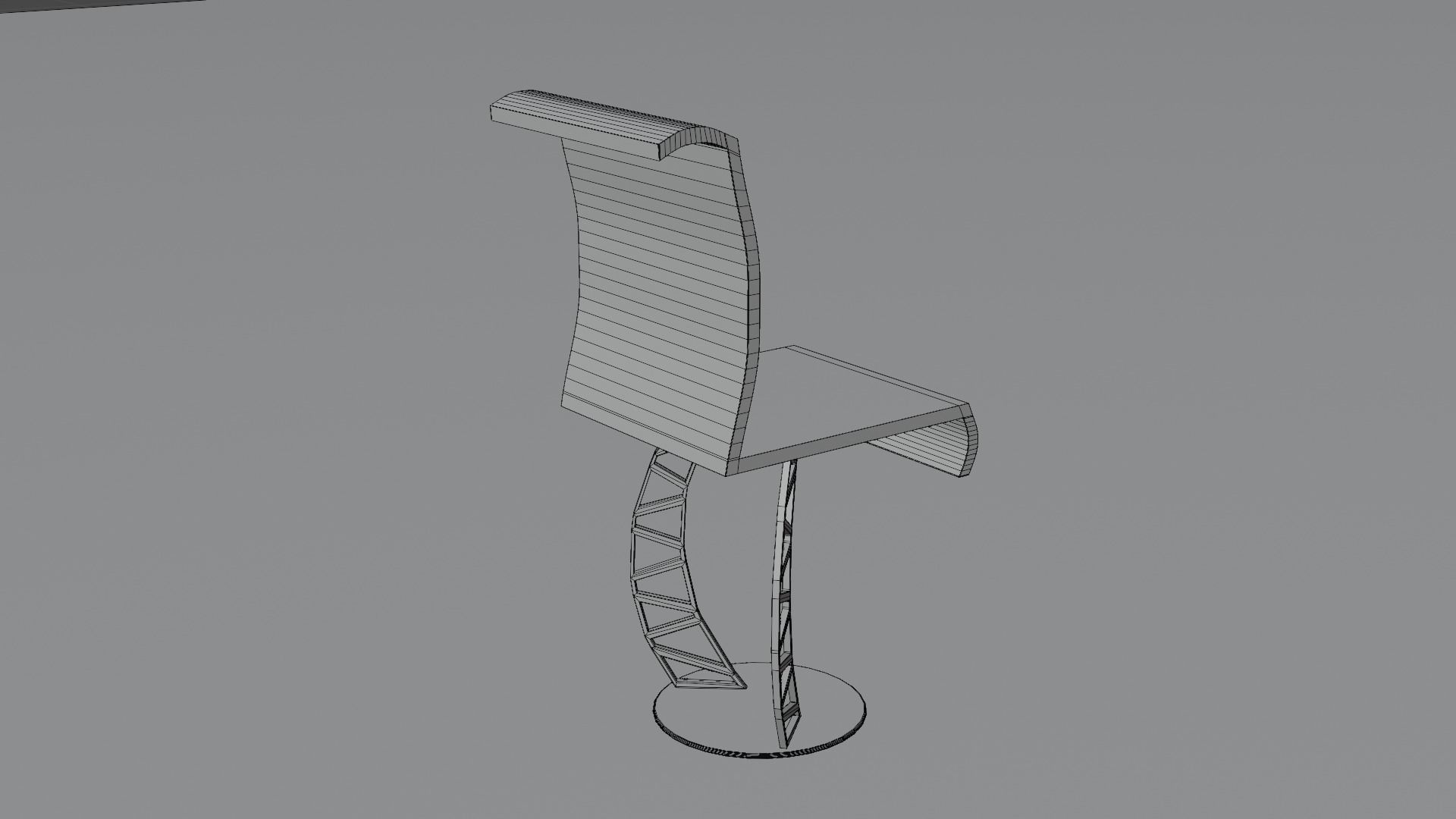 chair-A 01 Free low-poly 3D model_6