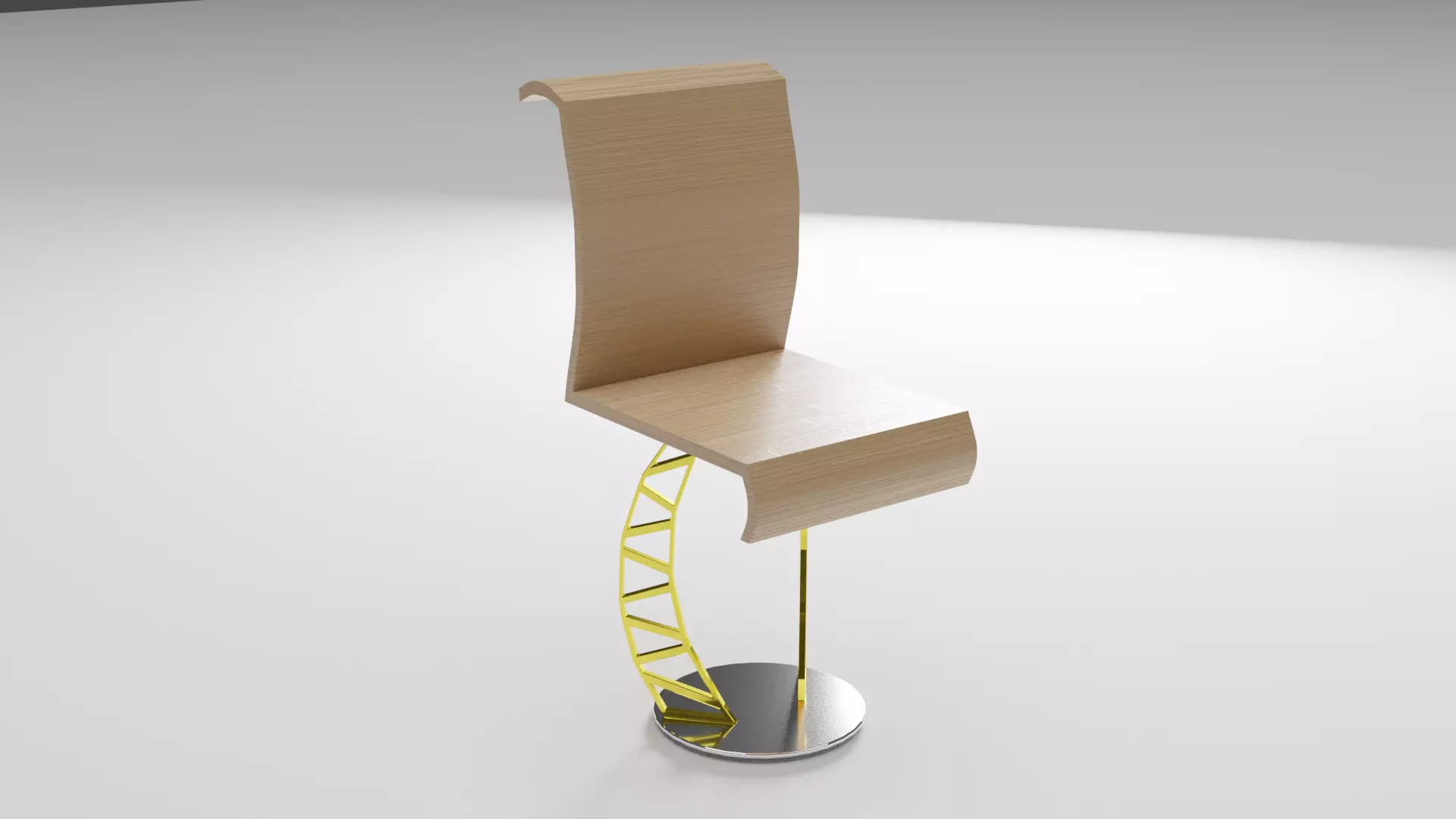 chair-A 01 Free low-poly 3D model_0