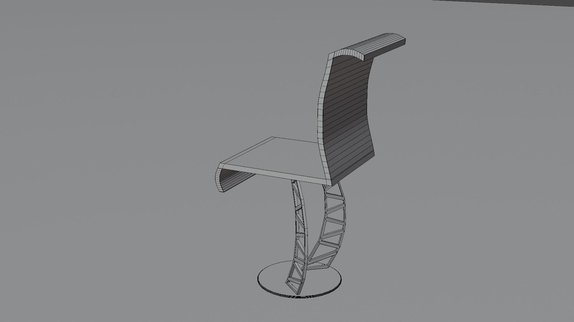 chair-A 01 Free low-poly 3D model_8