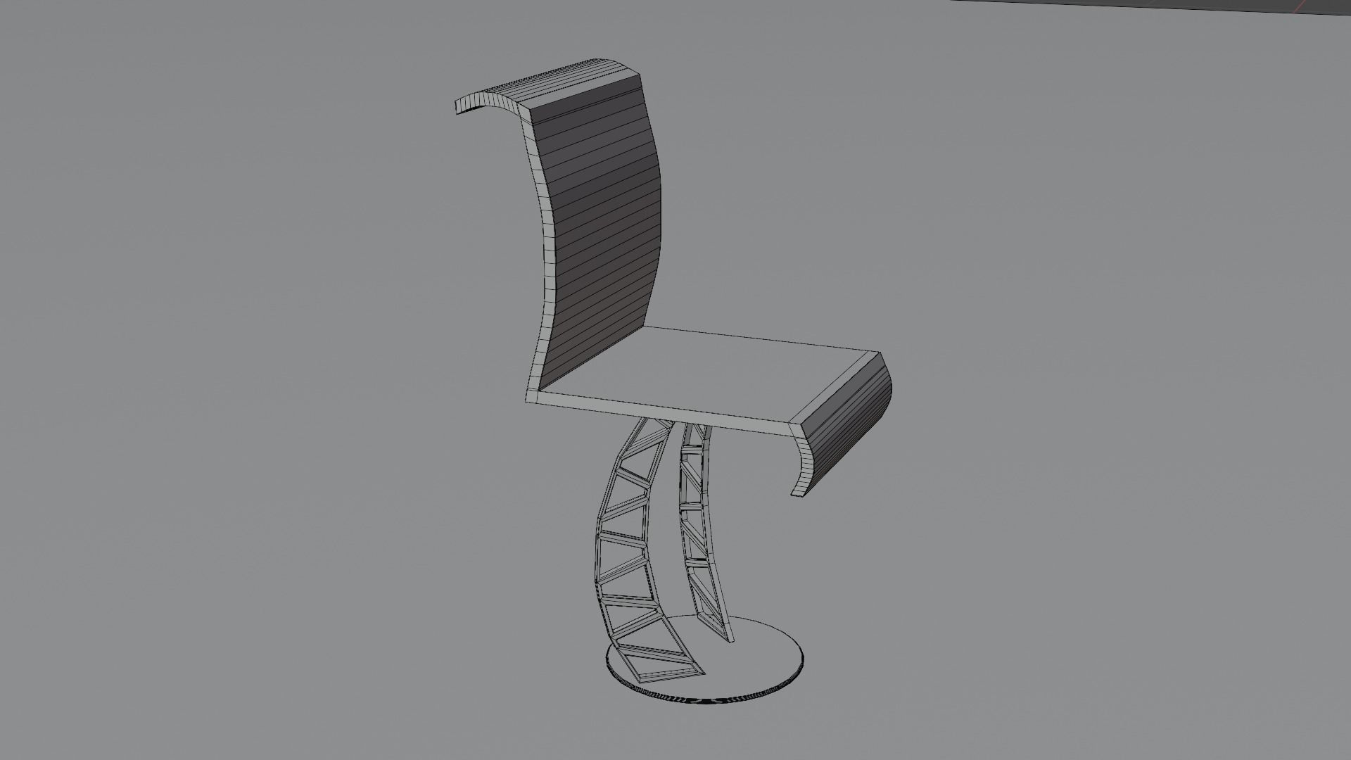 chair-A 01 Free low-poly 3D model_4
