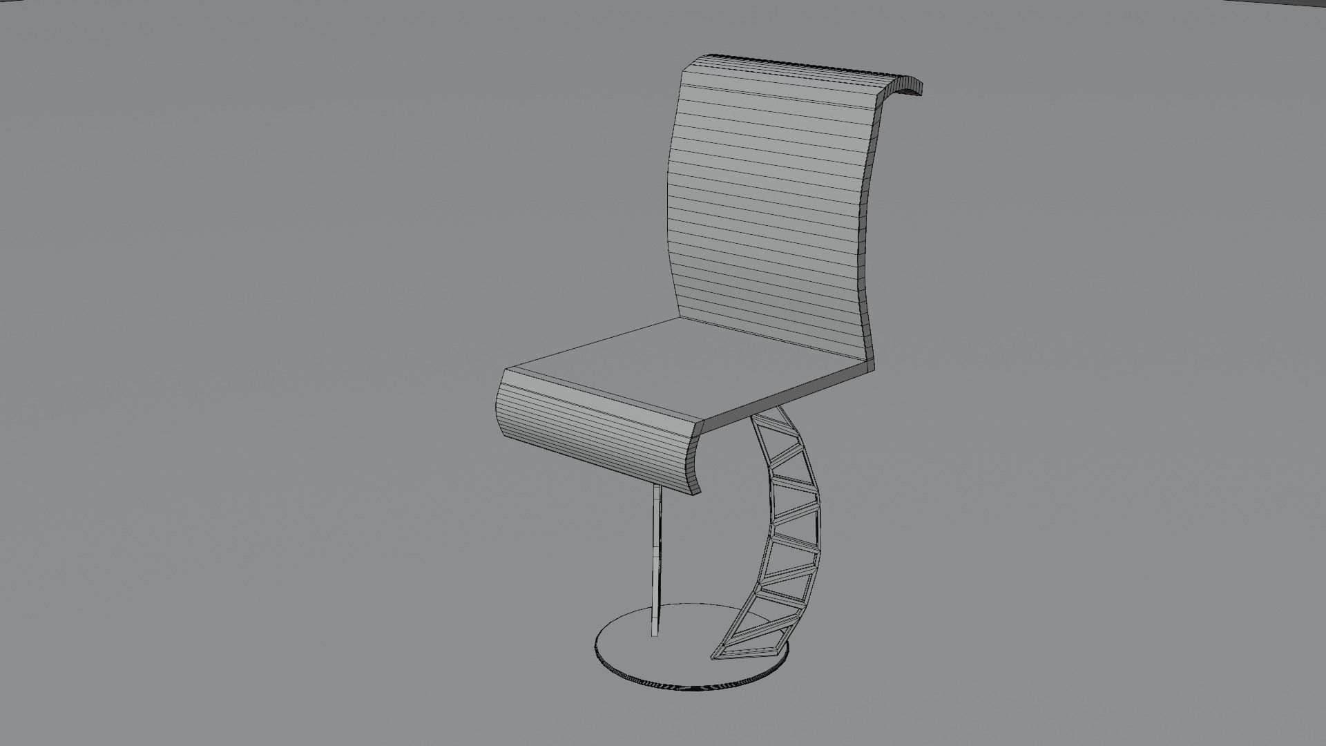 chair-A 01 Free low-poly 3D model_10