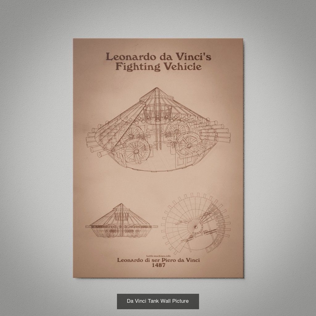 Battle Machines - Wall Pictures - Old Paper - Collection 1 _2
