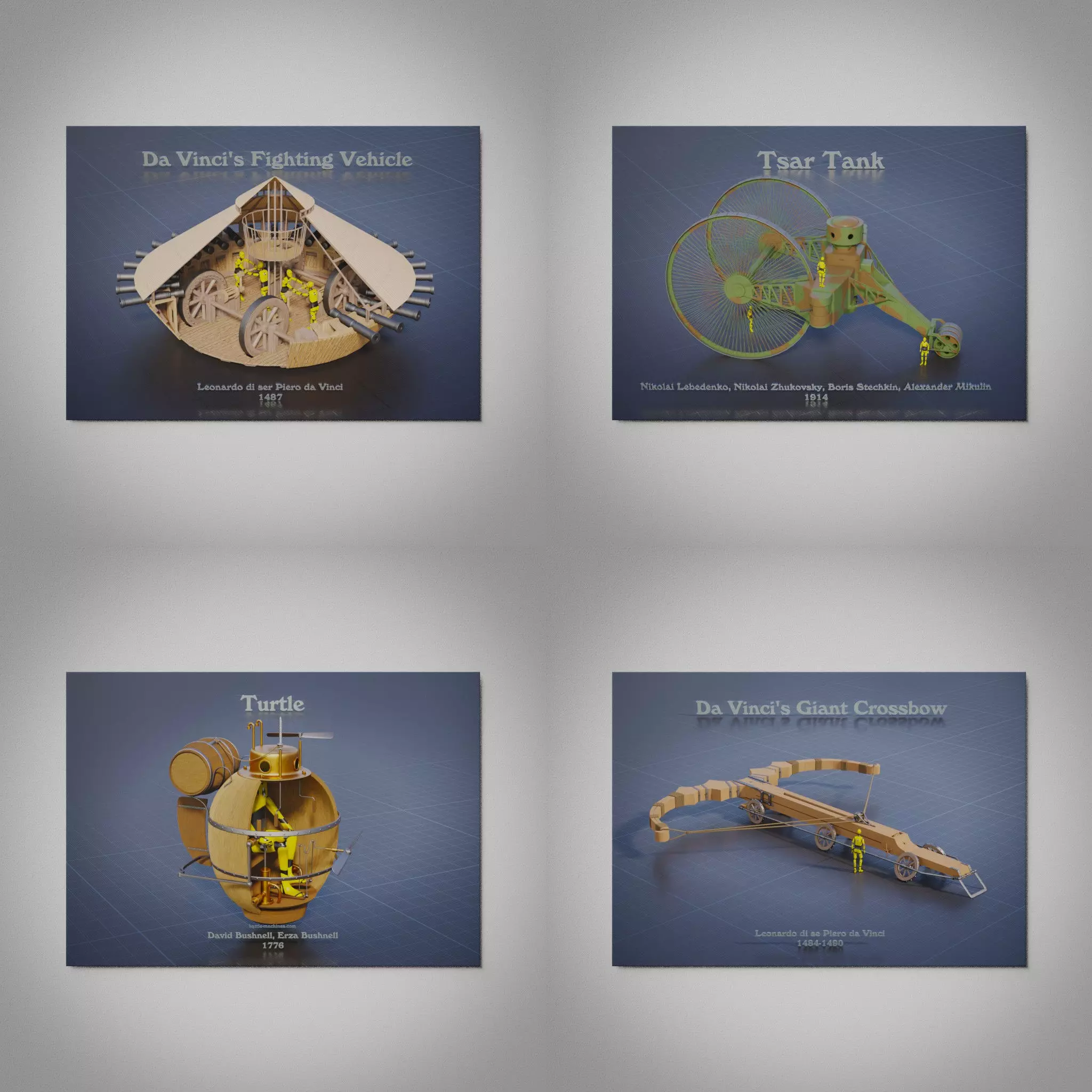 Battle Machines - Wall Pictures - Posters - Collection 1 _0