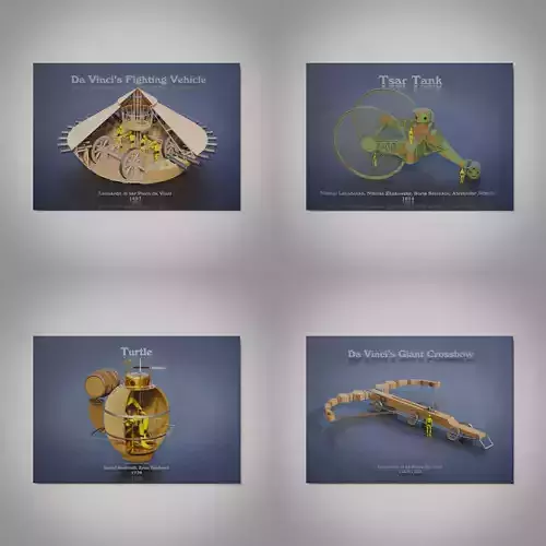 Battle Machines - Wall Pictures - Posters - Collection 1 