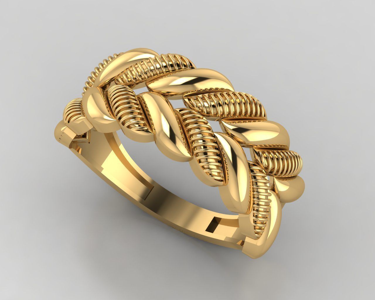Woman Rings 3D print model_2