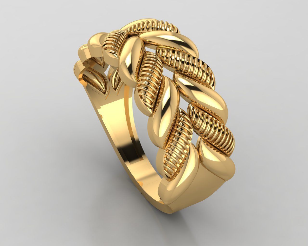 Woman Rings 3D print model_1