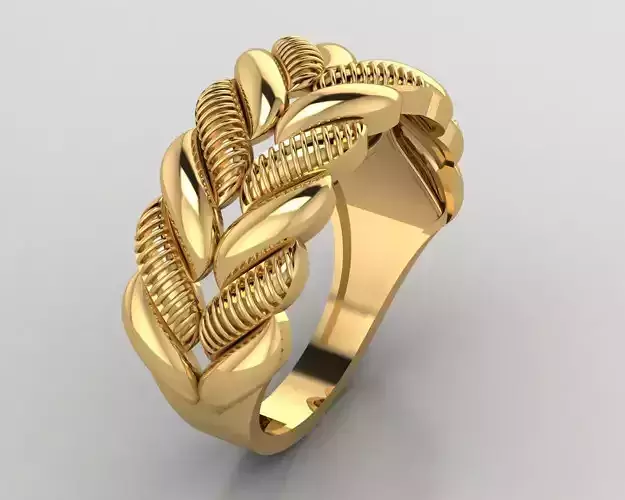 Woman Rings 3D print model