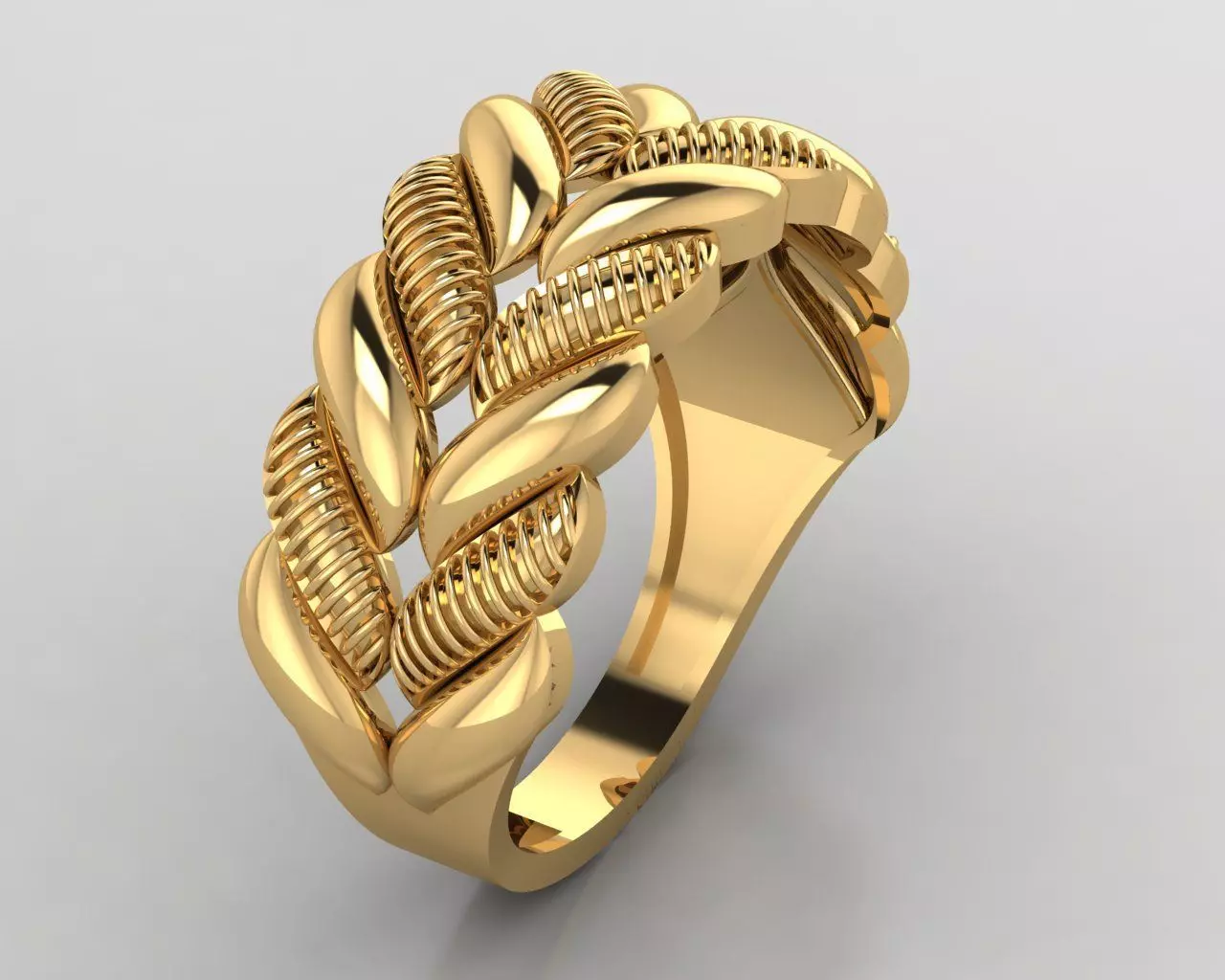 Woman Rings 3D print model_0