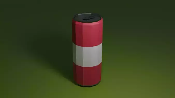 LowPoly Can of soda