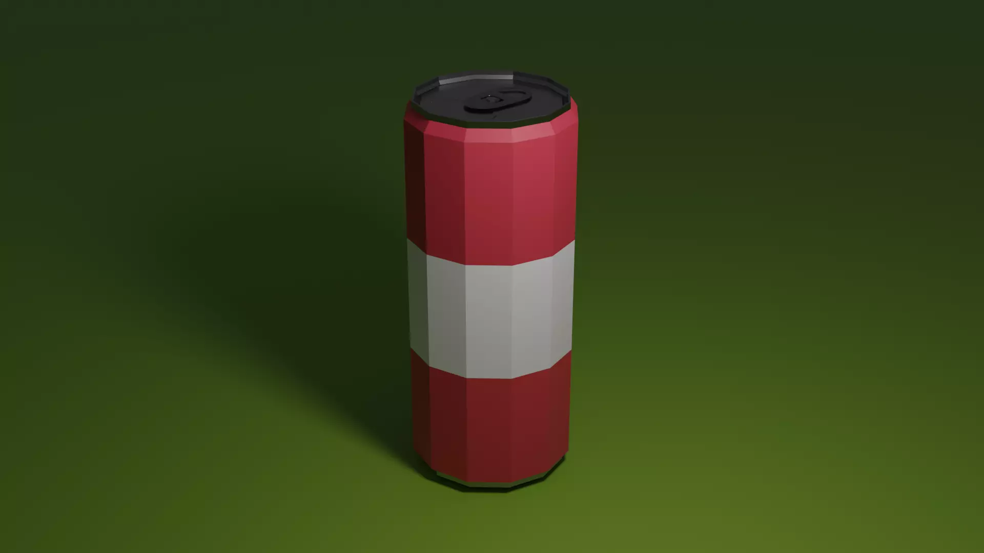 LowPoly Can of soda Free low-poly 3D model