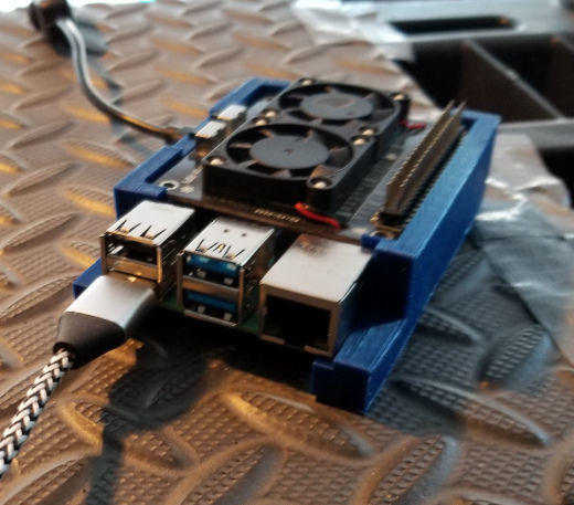 Raspberry Pi Footstool 3D print model_1