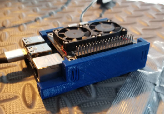 Raspberry Pi Footstool 3D print model_2