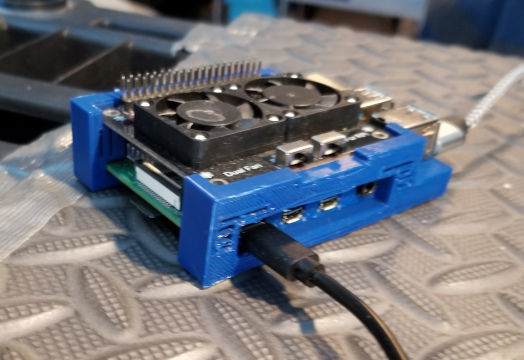 Raspberry Pi Footstool 3D print model_3