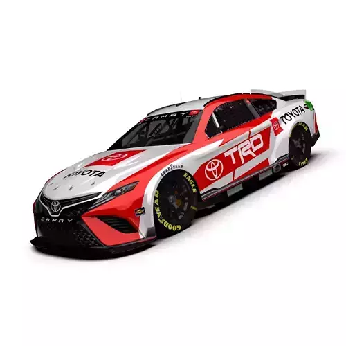 Toyota Camry NASCAR NEXTGEN 2022 Low-poly 3D model