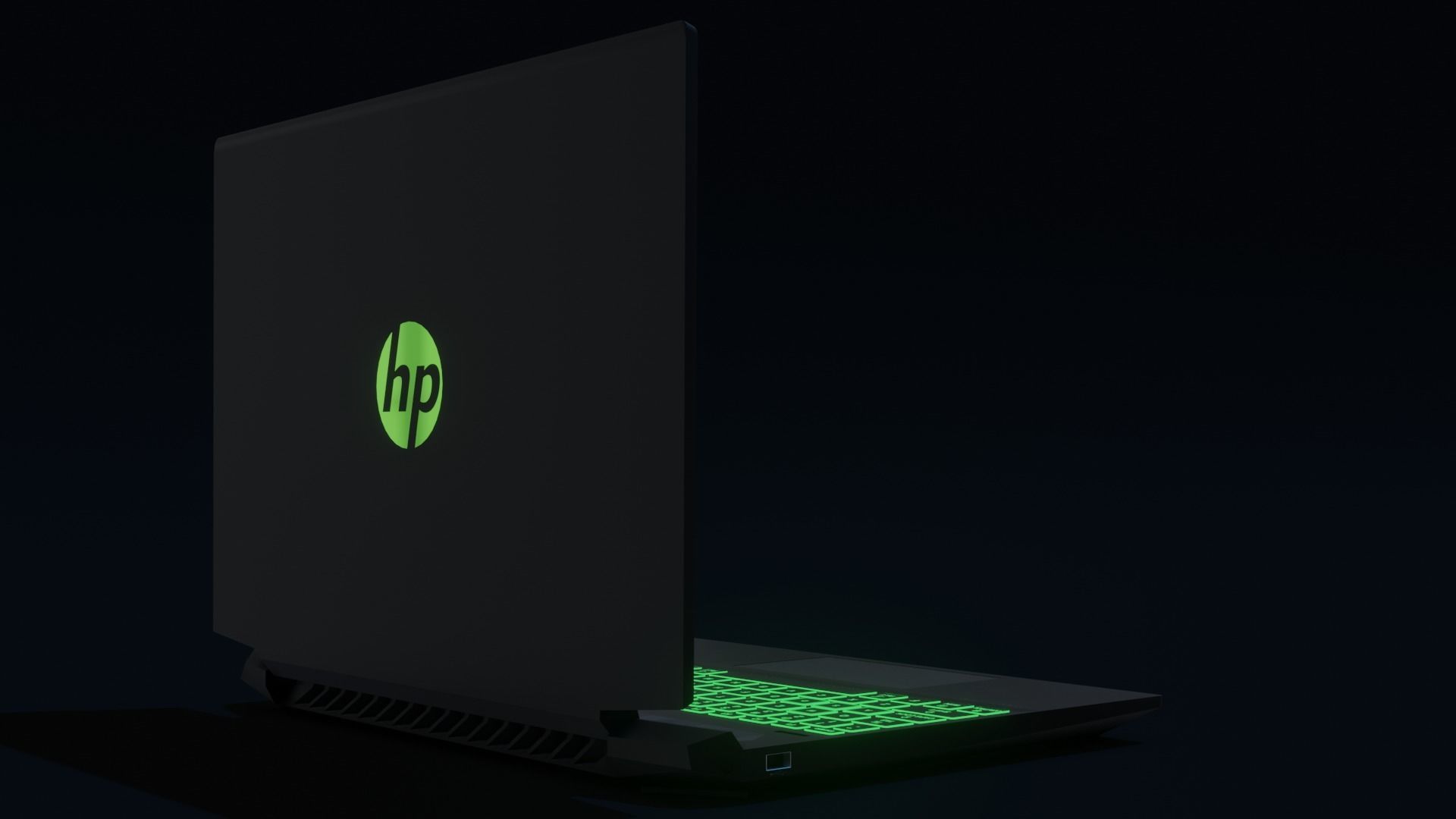 HP Pavilion 15 Gaming 3D model_2
