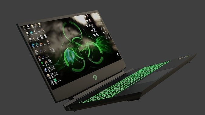 HP Pavilion 15 Gaming 3D model
