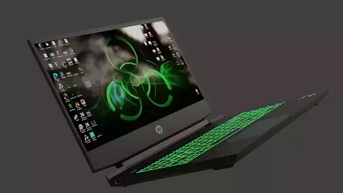 HP Pavilion 15 Gaming 3D model