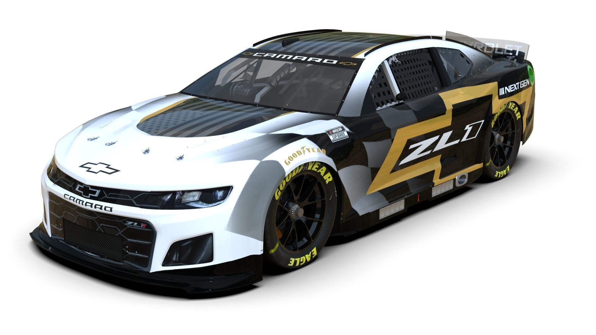 Nascar 2022 Car Pack 3D Model Collection_1