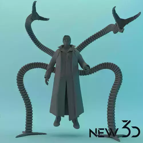 Doctor Octopus Alfred Molina Spiderman 2 Tobey maguire 3D print model