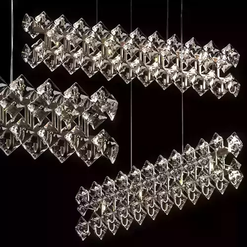 Modern 4-light Linear Kitchen Island Light