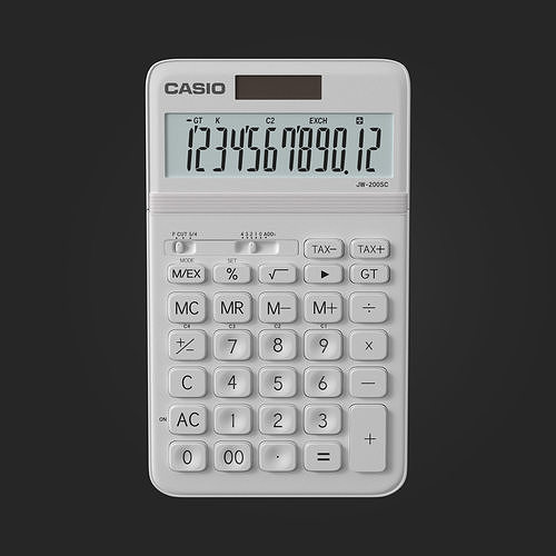CASIO CALCULATOR JW 200SC  3D model