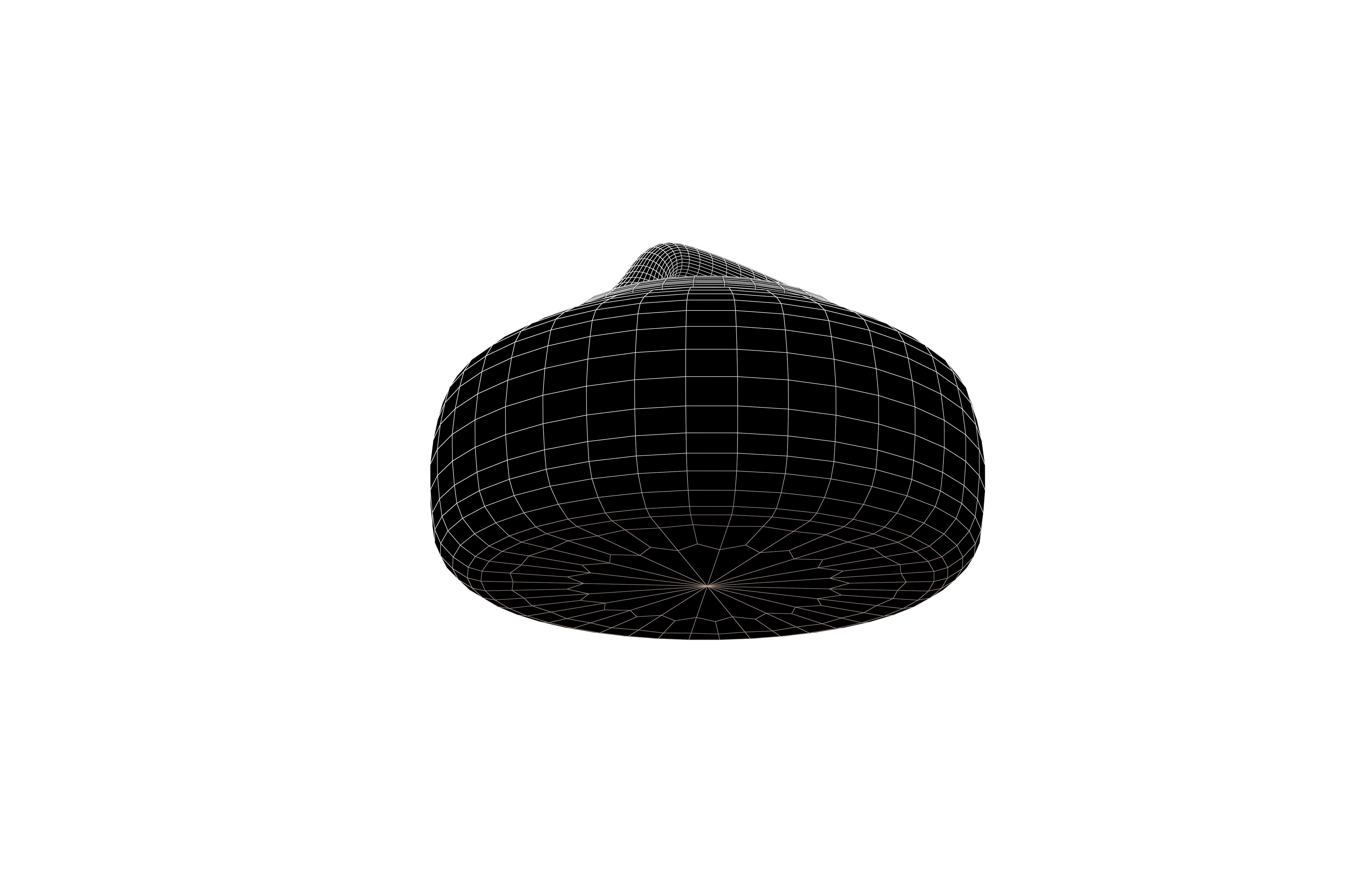 Curling Stone v1 001 Low-poly 3D model_8