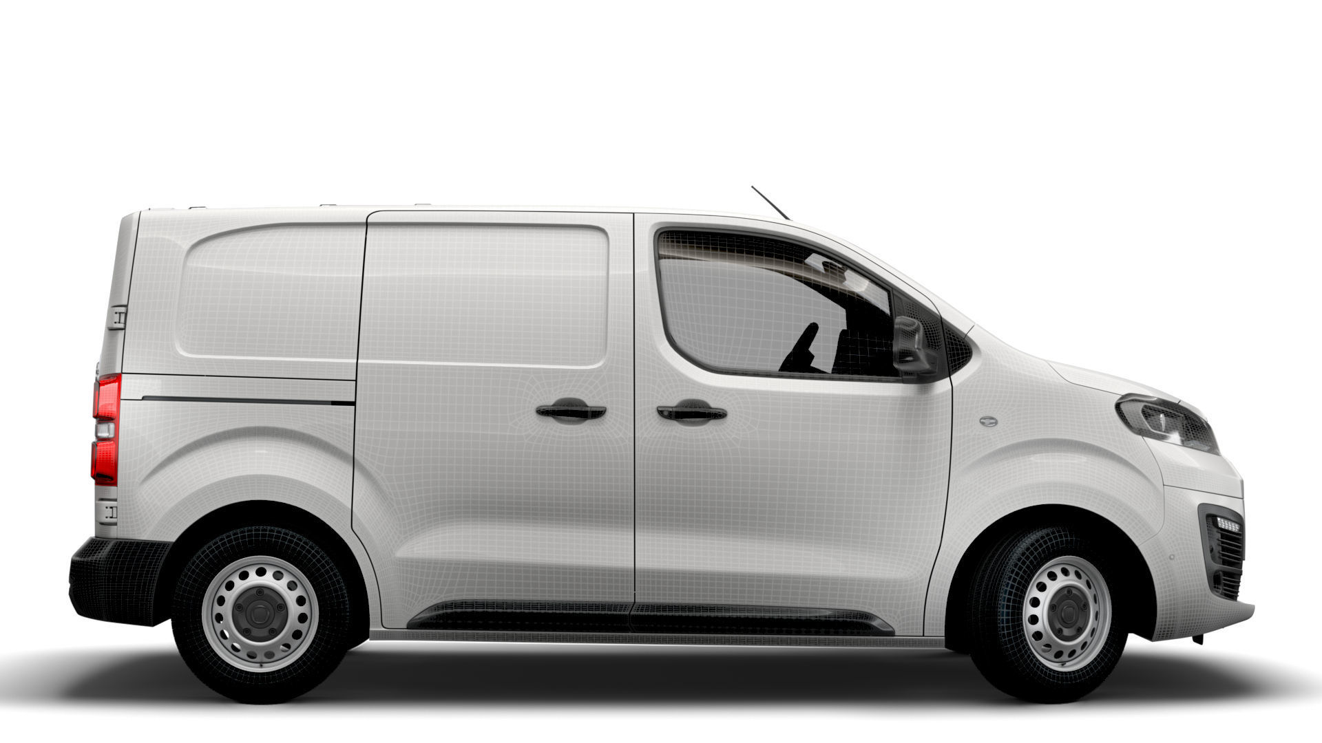 Fiat E Scudo L1 2022 3D model_12