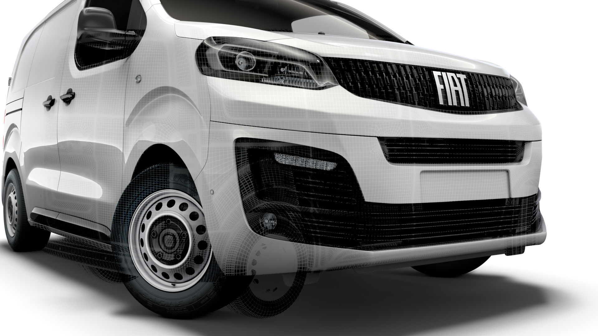 Fiat E Scudo L1 2022 3D model_16