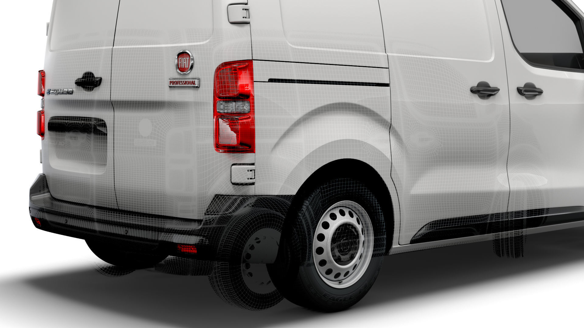 Fiat E Scudo L1 2022 3D model_22